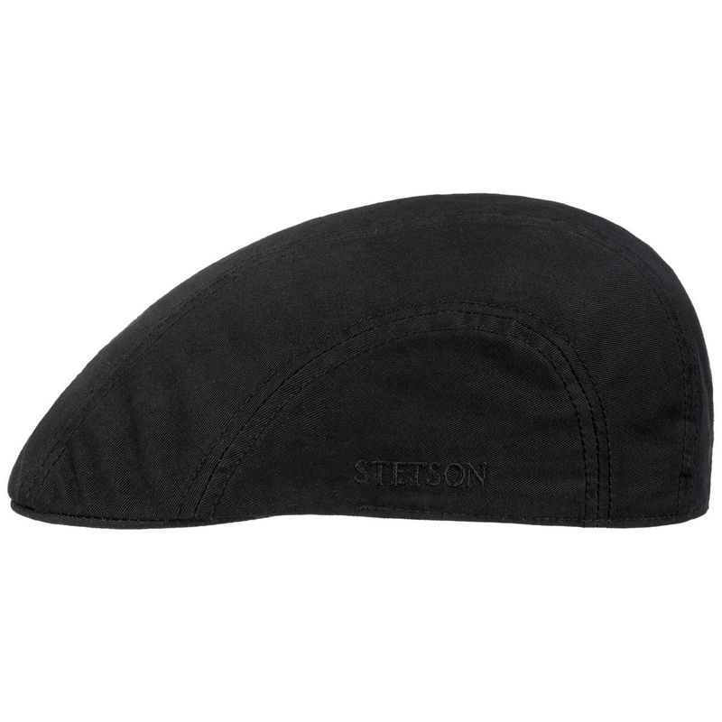Ivy Cap Cotton Twill Black - Stetson