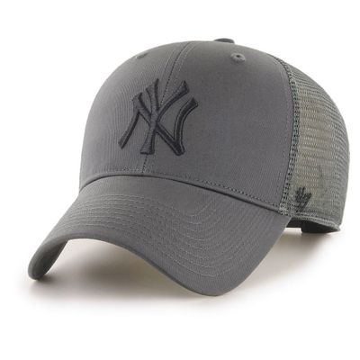 MLB New York Yankees Charcoal Branson Mesh Trucker   - '47 Brand