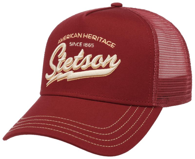 Trucker Cap American Heritage Classic Red  - Stetson