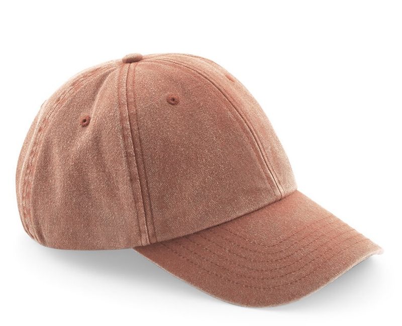 Low Profile Vintage Cap - Vintage Orange - Beechfield