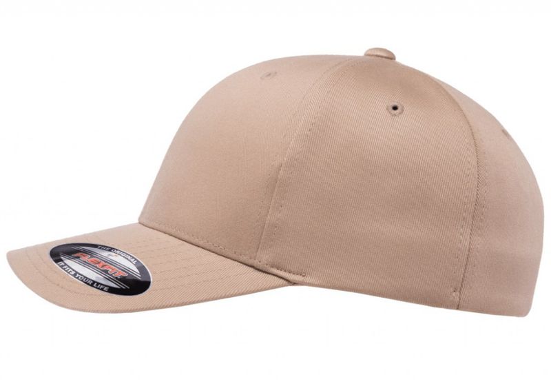 Flexfit Original Wooly Combed Khaki 6277 - Flexfit
