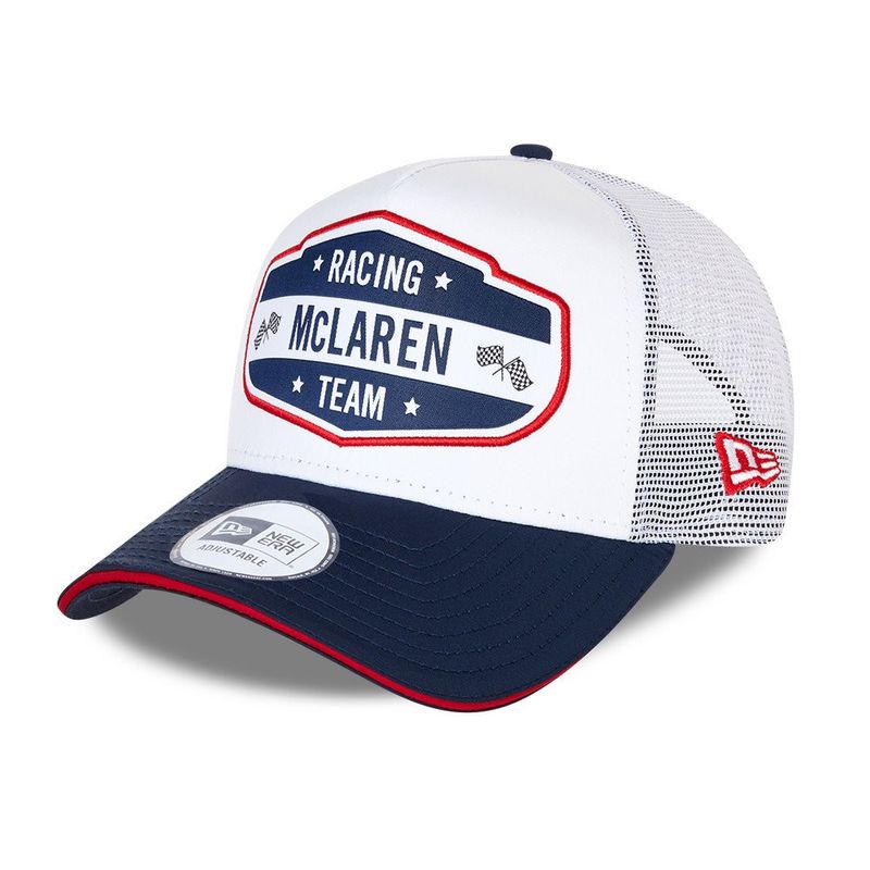 McLaren Racing Team Trucker USA White F1 - New Era