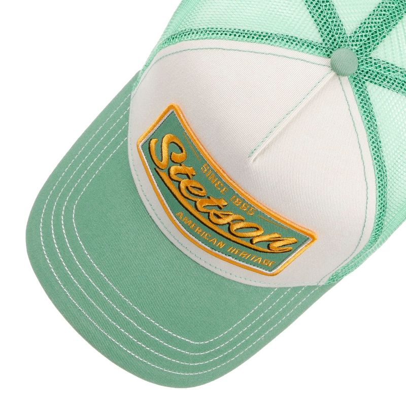 Trucker Cap Vintage Mint/Offwhite - Stetson