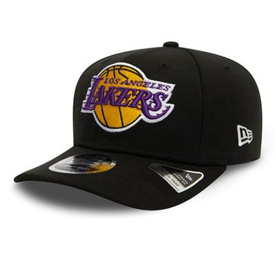 9fifty LA Lakers Black Stretch Snap - New Era