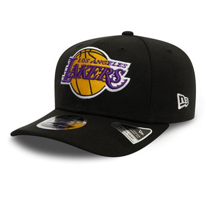 9fifty LA Lakers Black Stretch Snap - New Era