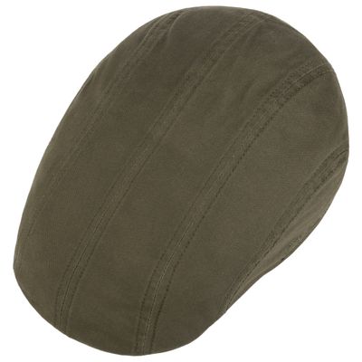 Ivy Cap Cotton Twill Military Olive - Stetson