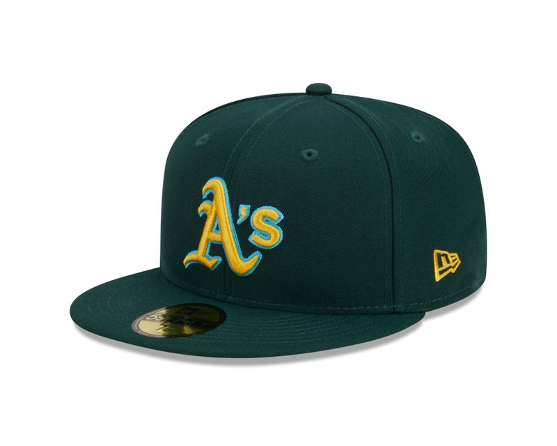 59fifty - Fathers Day Oakland Athletics MLB Side Patch Green - New Era