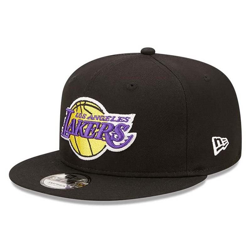 LA Lakers Side Patch TEAM Black 9FIFTY Snapback Cap