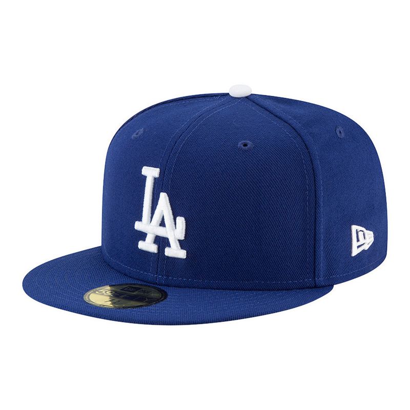 Los Angeles Dodgers Authentic On Field Game Blue 59fifty - New Era