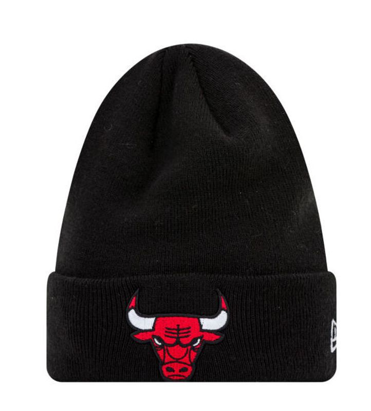 NBA Chicago Bulls Cuff Knit Black - New Era - Fri frakt