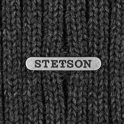 Stetson Georgia Wool Knit Beanie Grey