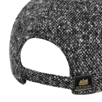 Classic Donegal Tweed Black/White Cap - Stetson