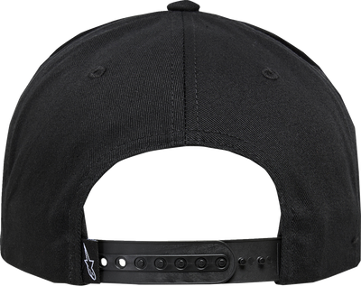 Rotary Snapback Hat Black - Alpinestars -