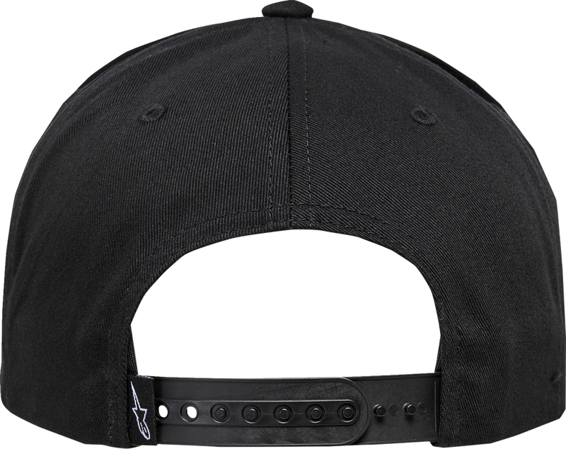 Rotary Snapback Hat Black - Alpinestars -