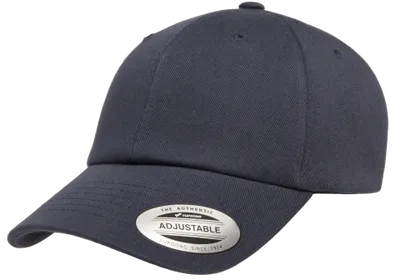 Low Profile Organic Cotton Navy Cap - Yupoong