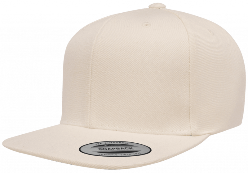 YP Classics Premium Snapback Natural 6089M från Yupoong i lager