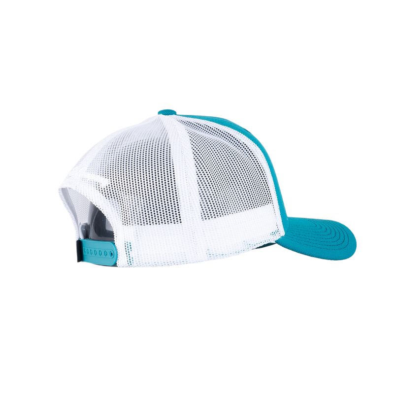 Folkabuss trucker keps - hooked teal - SQRTN