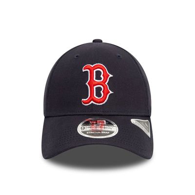 Boston Red Sox MLB Navy 9FORTY Stretch Snap Adjustable Cap - New Era