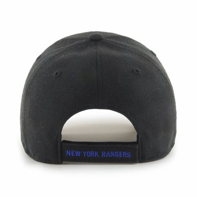 NHL-47 MVP CAP-New York Rangers-BLACK-OSFA - 47Brand