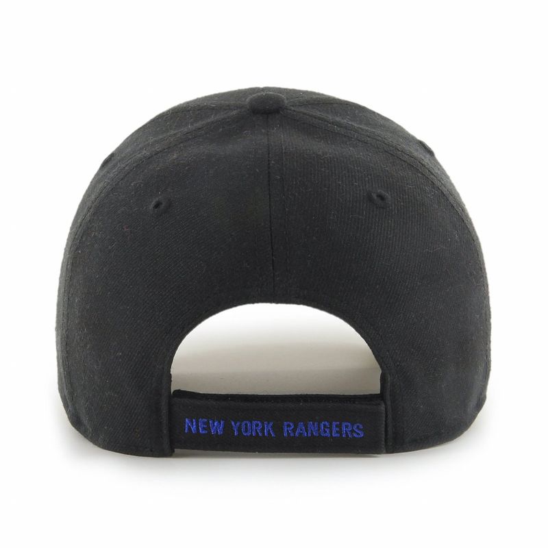 NHL-47 MVP CAP-New York Rangers-BLACK-OSFA - 47Brand