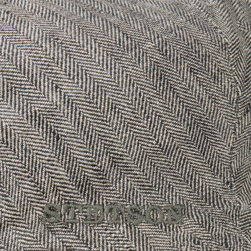 Kent Linen Grey Herringbone - Stetson