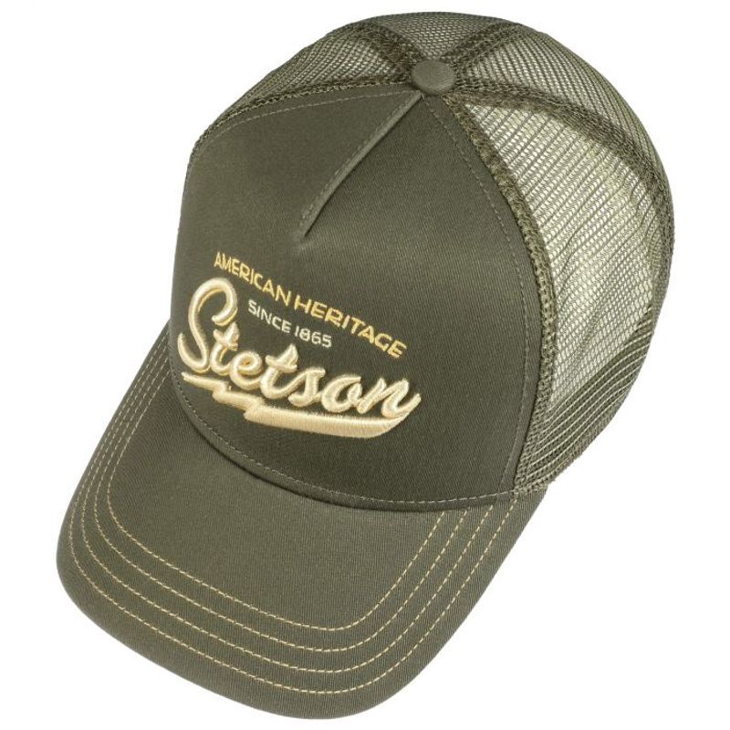 Trucker Cap American Heritage Classic Olive  - Stetson