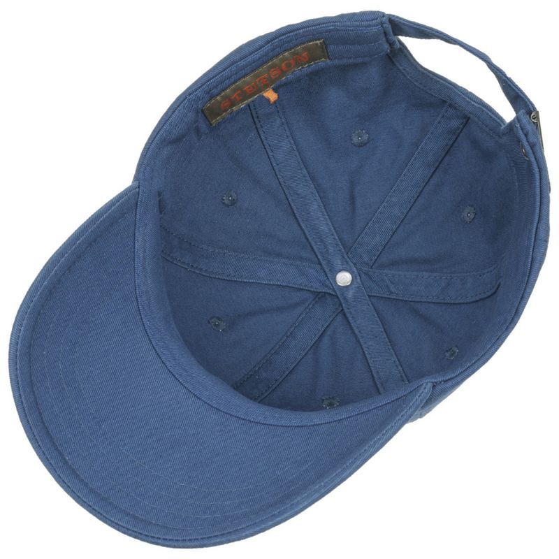 Rector Baseball Cap Cotton Blue - Stetson