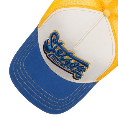 Trucker Cap Lettering Blue/White - Stetson