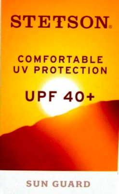 Level Gatsby Brown CO/PES UV 40+ Gubbkeps/Flat Cap - Stetson