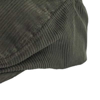 WILD Corduroy Sixpence Dusty Green Cap  - Upfront