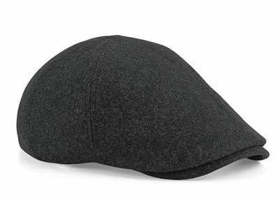 Melton Wool Ivy Cap Charcoal - Beechfield