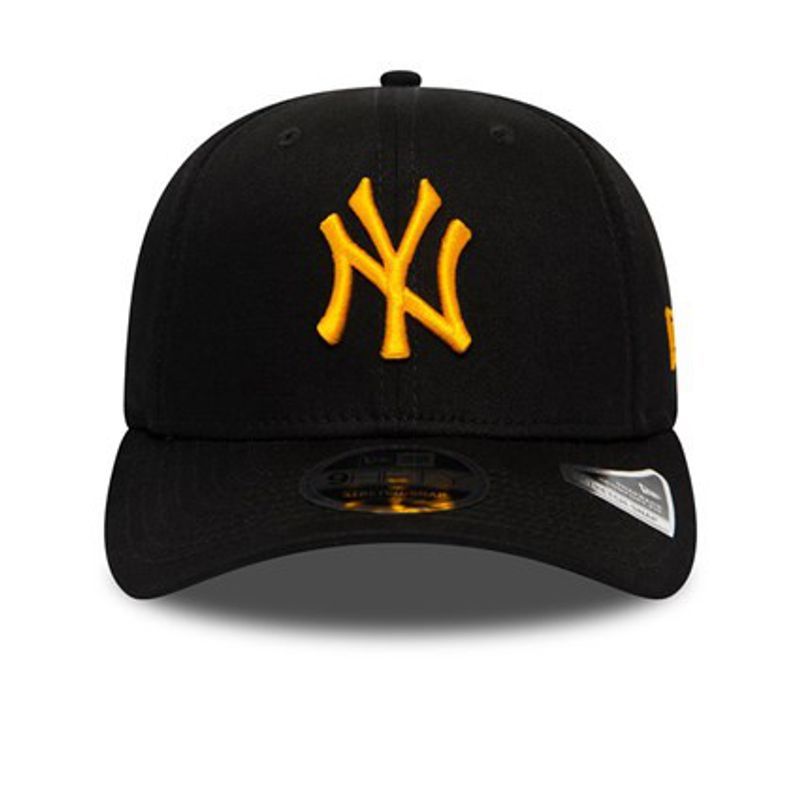 New York Yankees League Essential Black/Yellow Stretch Snap 9Fifty - New Era