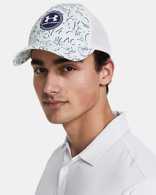 Iso-Chill Armourvent Driver Mesh Cap White - Under Armour
