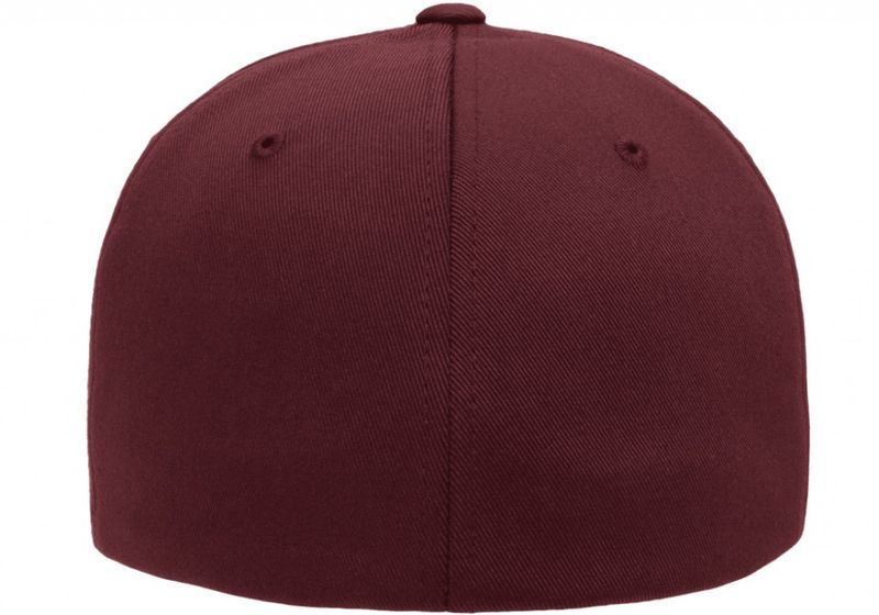 Flexfit Original Wooly Combed Maroon 6277 - Flexfit