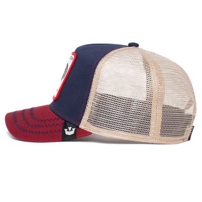 All American Rooster Trucker 101-0378-NVY - Goorin Bros