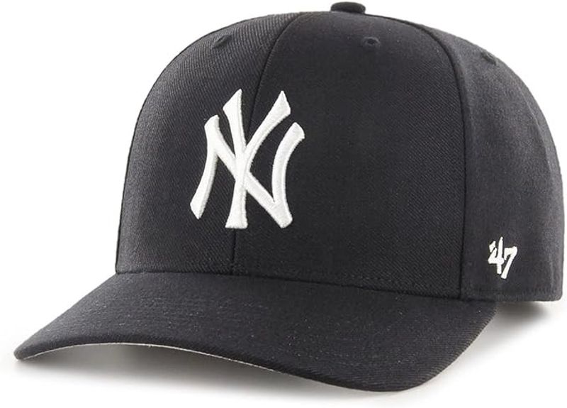 NY Yankees Cold Zone Black/White Cap - 47 Brand