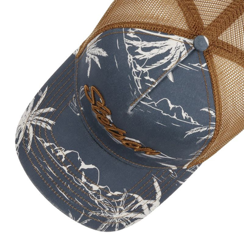 Trucker Cap Minimal Aloha Print - Stetson