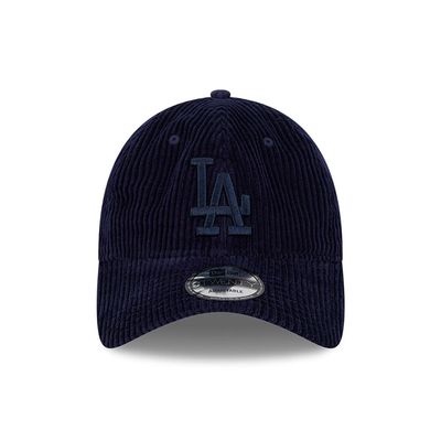 9twenty LA Dodgers Wide Cord Navy Dad Cap - New Era