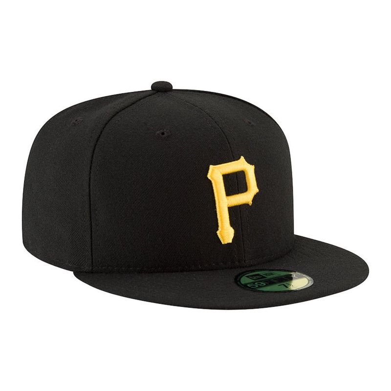 Pittsburgh Pirates Authentic On Field Game Black 59FIFTY Cap  - NOS - New Era