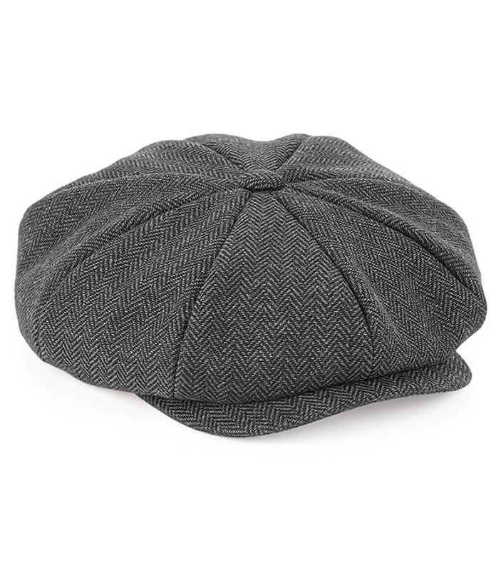 Heritage Baker Boy Cap Grey - Beechfiled