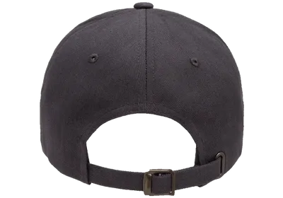 Low Profile Organic Cotton Dark Grey Cap - Yupoong