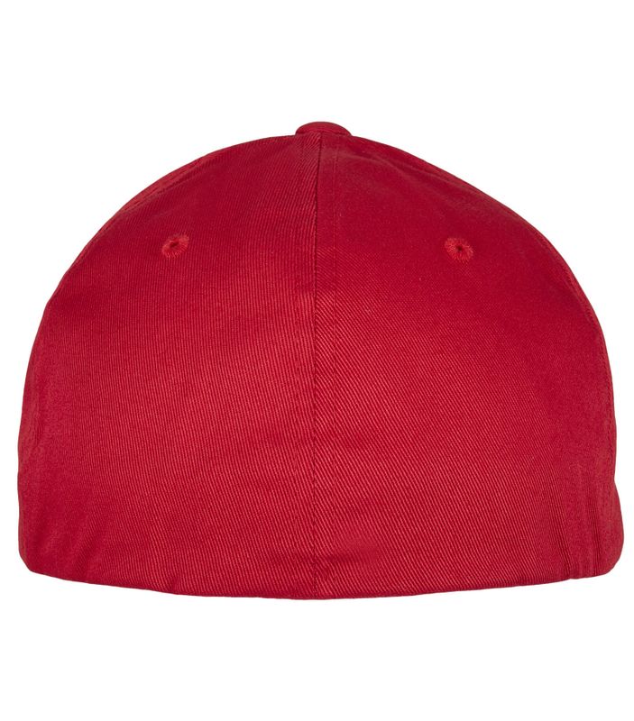 Flexfit Organic Cotton Red Cap - Flexfit