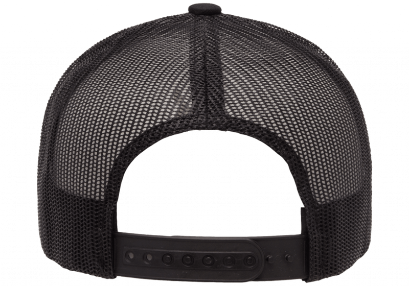 Kids Trucker Black 6606- Yupoong