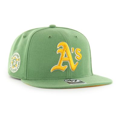 MLB Oakland Athletics Captain '47 MVP Side Patch Fatigue Green - '47 Brand