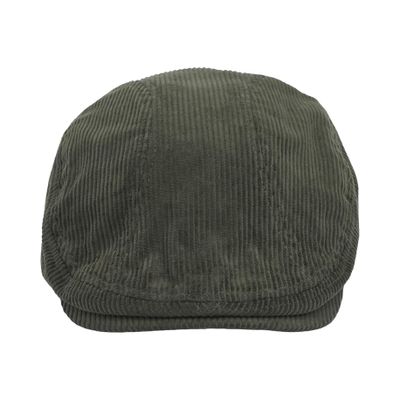 WILD Corduroy Sixpence Dusty Green Cap  - Upfront