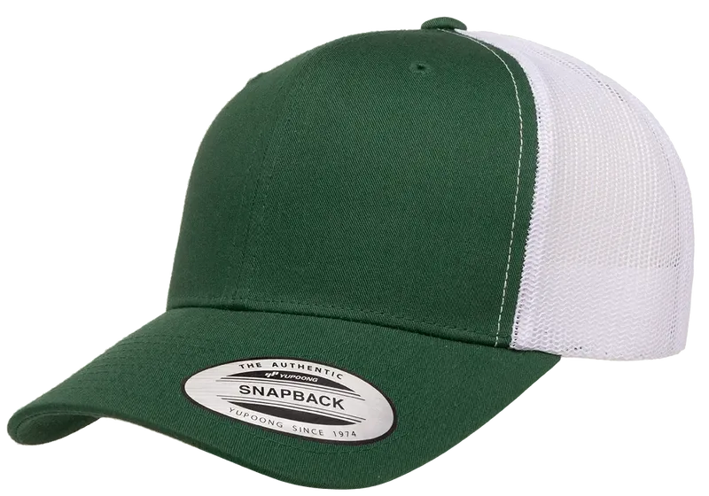 Retro Trucker 2-Tone Evergreen/White-Yupoong