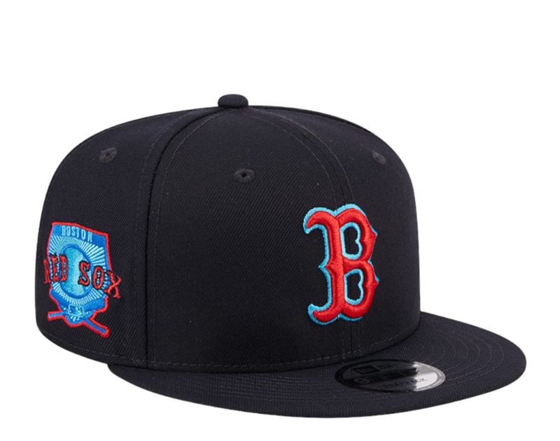 9FIFTY Boston Red Sox Fathers Day Navy Snapback - New Era