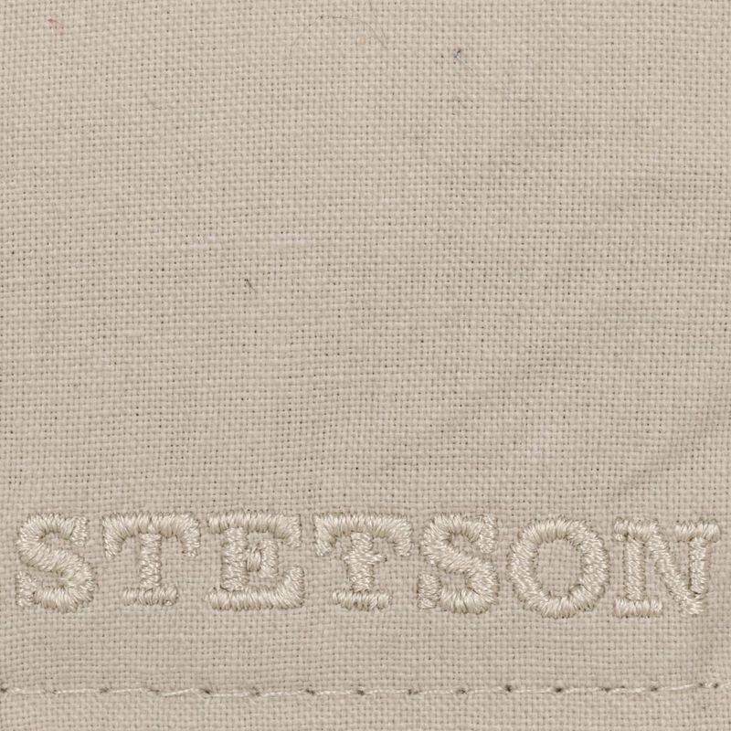 Baseball Cap Fitted Delave Organic Cotton Beige - Stetson