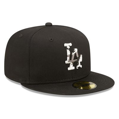 LA Dodgers Monocamo Infill Black 59fifty - New Era