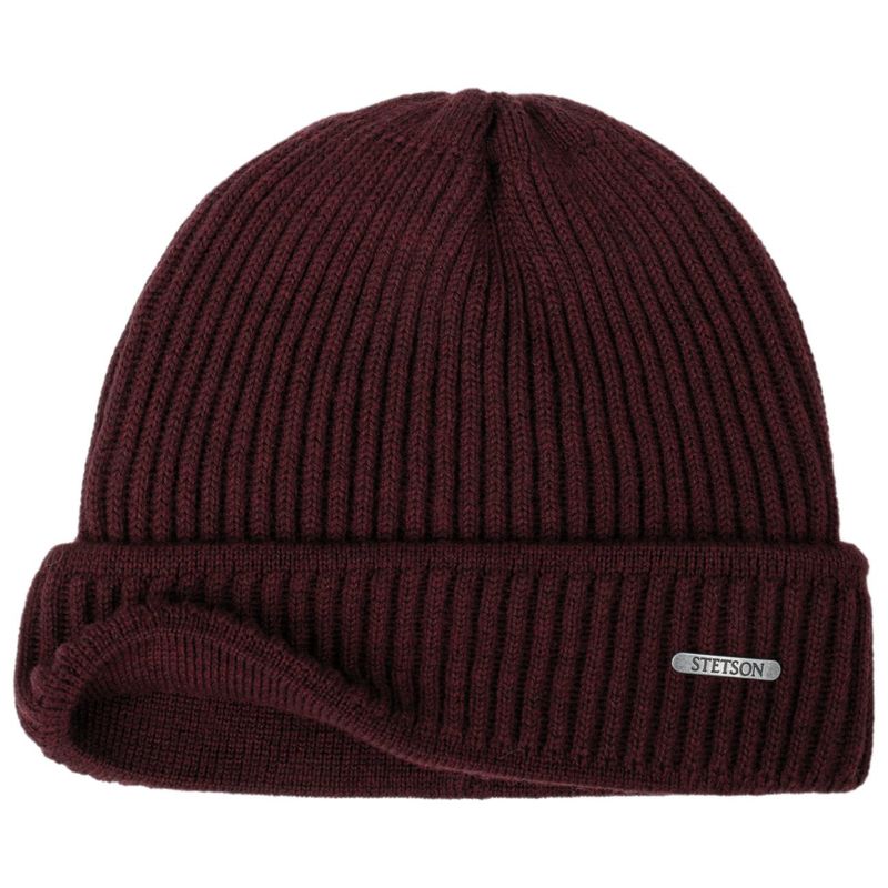 Stetson Parkman Knit Beanie Bordeaux